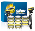 Gillette ProShield Men's Razor Set – Handle + 12 ProBlade Cartridges