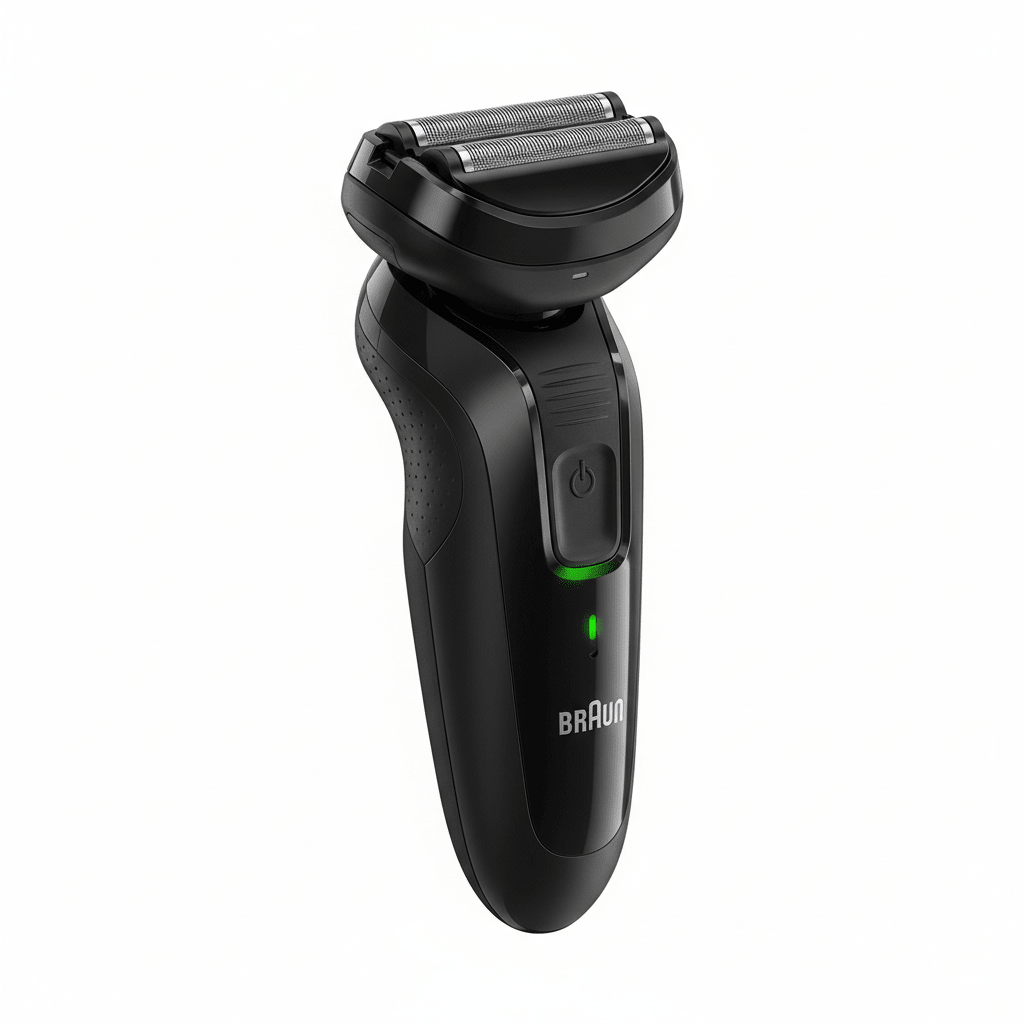 Braun Series 3 300s Electric Shaver | Wet & Dry Foil Shaver for Men - Kimmart