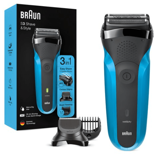 Braun Series 3 310BT Shave & Style | 3-in-1 Electric Foil Shaver for Men - Kimmart