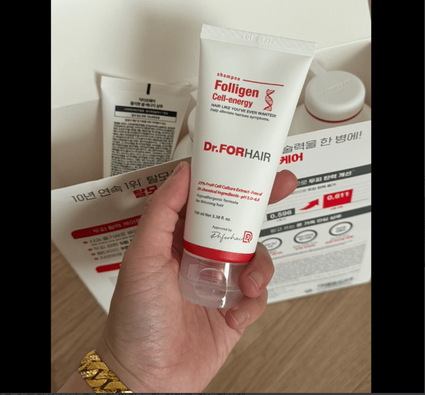 Dr. ForHair Folligen Cell Energy Shampoo – Costco Value Set (750ml x2 + 100ml x2) - 킴마트