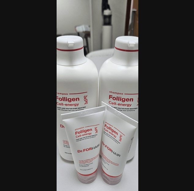 Dr. ForHair Folligen Cell Energy Shampoo – Costco Value Set (750ml x2 + 100ml x2) - 킴마트