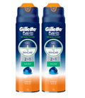 Gillette Fusion ProGlide Sensitive 2-in-1 Shaving Gel + Skincare 170g x2 (Twin Pack) - Kimmart