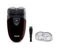 Philips PQ206/18 Portable Electric Shaver | CloseCut Dual Head for Men - 킴마트