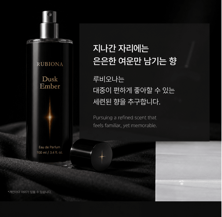 RUBIONA Dusk Ember Eau de Parfum 100ml + 10ml Travel Size Set - Kimmart