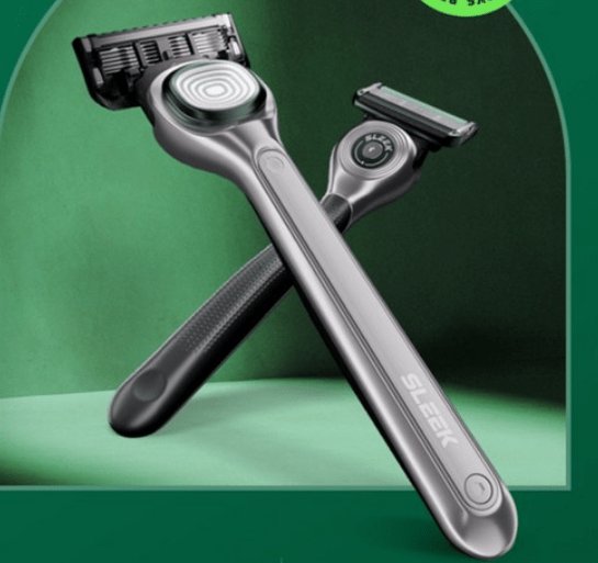 SLEEK Motion Razor Set – Baseball Breakers Limited Edition (Handle + 12 Cartridges + Case) - Kimmart