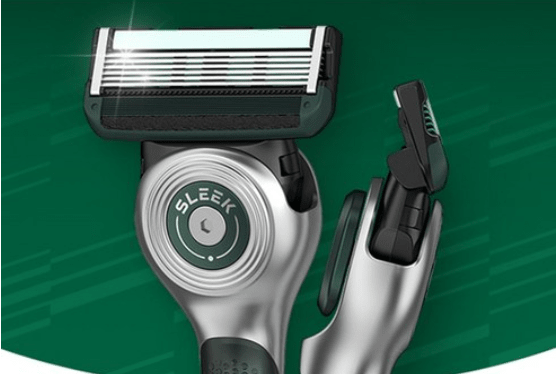 SLEEK Motion Razor Set – Baseball Breakers Limited Edition (Handle + 12 Cartridges + Case) - Kimmart